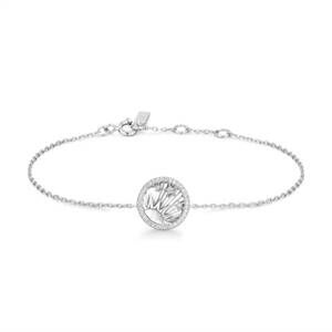NEW ANIA HAIE women's shiny sun stars bracelet in silver